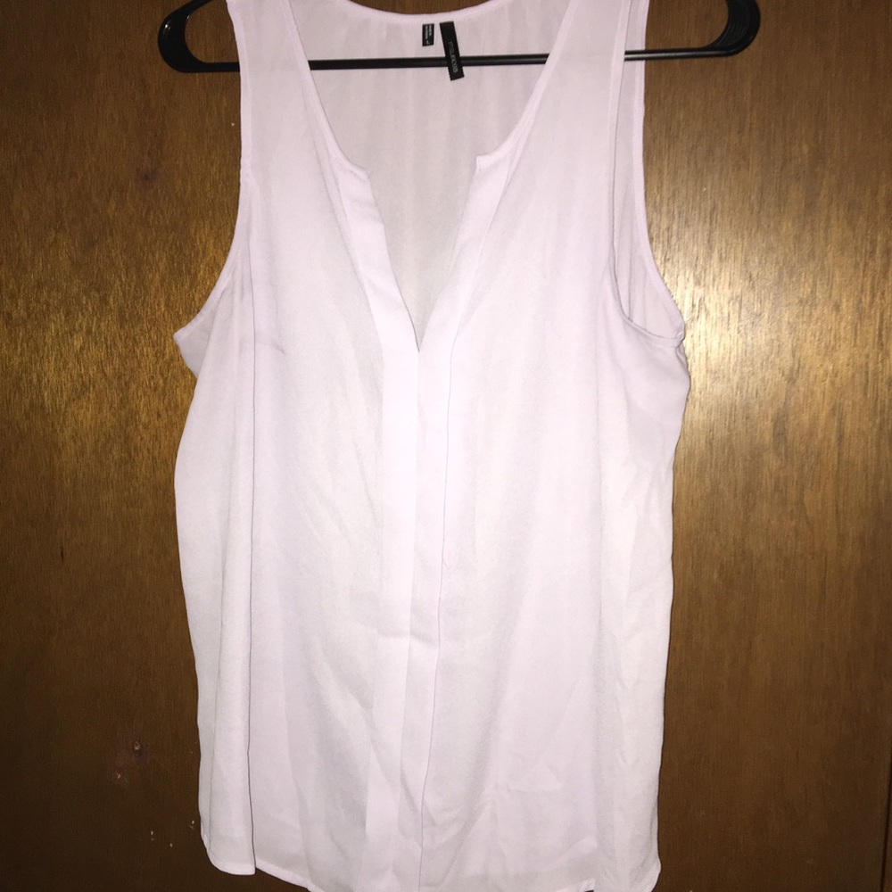 Sheer Pale Purple Blouse